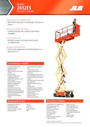 Dizalice na škare na kotačima JLG 2032ES