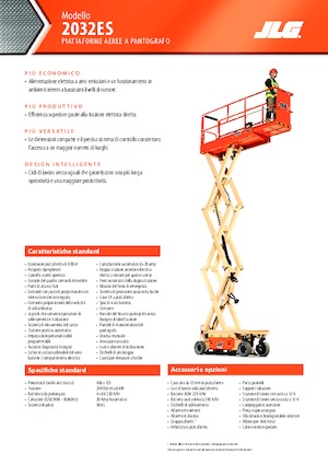 Dizalice na škare na kotačima JLG 2032ES