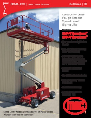 Dizalice na škare na kotačima MEC 2684RT