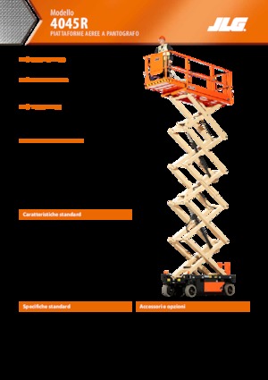 Dizalice na škare na kotačima JLG R4045 
