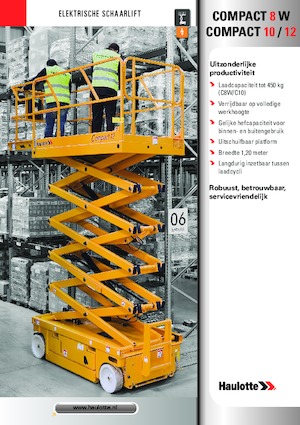 Dizalice na škare na kotačima Haulotte Compact 10