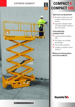 Dizalice na škare na kotačima Haulotte Compact 10N