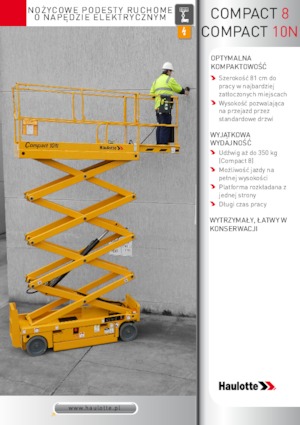 Dizalice na škare na kotačima Haulotte Compact 8N