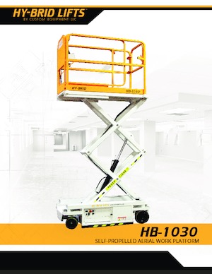 Dizalice na škare na kotačima Custom Equipment HB-1030