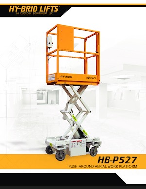 Dizalice na škare na kotačima Custom Equipment HB-P527