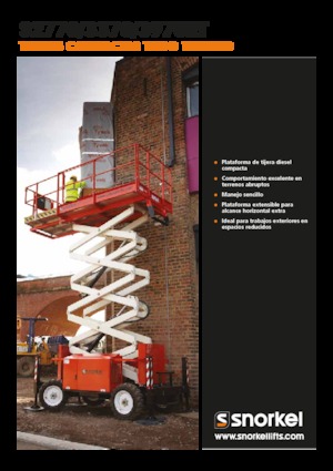 Dizalice na škare na kotačima Snorkel S2770RT
