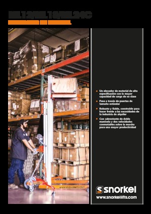 Dizalice na škare na kotačima Snorkel S3010P