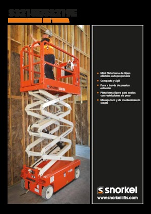 Dizalice na škare na kotačima Snorkel S3215E
