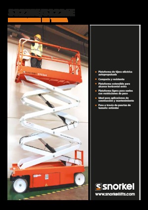 Dizalice na škare na kotačima Snorkel S3226E