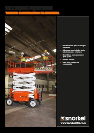 Dizalice na škare na kotačima Snorkel S3370BE