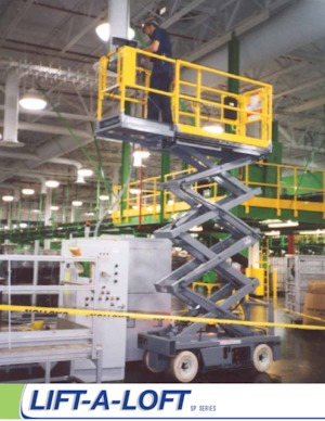 Dizalice na škare na kotačima Lift-A-Loft SPN20