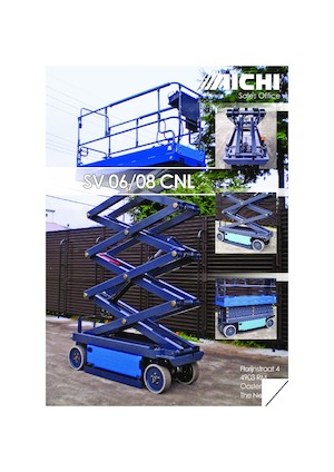 Dizalice na škare na kotačima Aichi SV08CNL