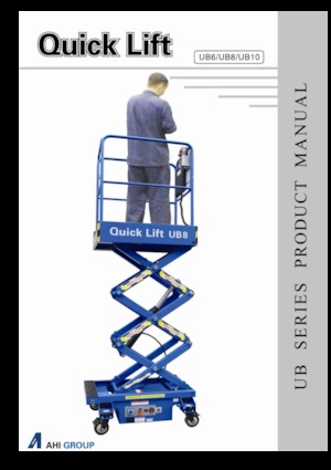 Dizalice na škare na kotačima AHI UB8