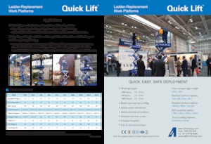 Dizalice na škare na kotačima AHI UB8