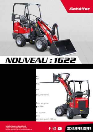 Dvorišni utovarivač Schäffer 1622