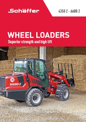 Utovarivači na kotačima Schäffer 5680 Z