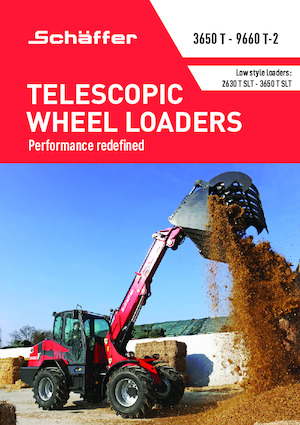 Dvorišni utovarivač Schäffer 8620 T-2