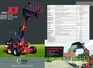 Dvorišni utovarivač Ostler K3