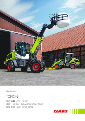 Dvorišni utovarivač Claas Torion 530