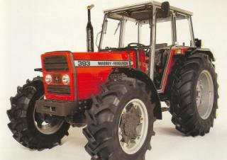 2WD traktori Massey Ferguson 393