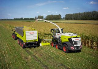 4WD krmni kombajni Claas Jaguar 990 Terra Trac