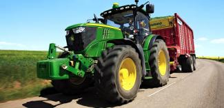 4WD traktori John Deere 6105 R