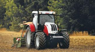 4WD traktori Steyr CVT 6175 Basis