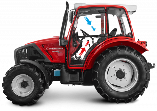 4WD traktori Lindner Geotrac 64 ep