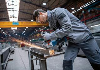 Akumulatorski električni alati Akumulatorske kutne brusilice Akumulatorske kutne brusilice Bosch GWS 18V-15 P