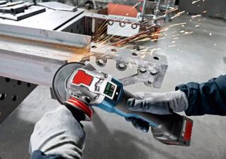 Akumulatorski električni alati Akumulatorske kutne brusilice Akumulatorske kutne brusilice Bosch GWX 18V-10 PSC