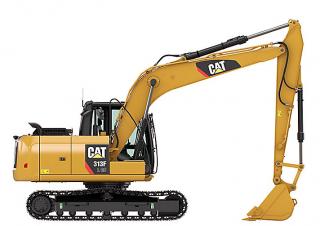 Bageri gusjeničari Caterpillar 313F L  