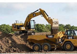 Bageri gusjeničari Caterpillar 323