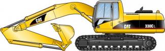 Bageri gusjeničari Caterpillar 330 C LN