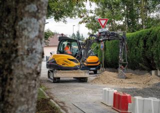Mini bageri Mecalac 6MCR