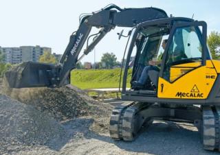 Bageri gusjeničari Mecalac 712 MC