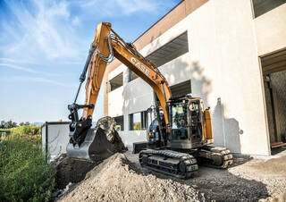 Bageri gusjeničari Case CX145D SR