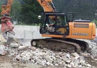 Bageri gusjeničari Case CX230D 