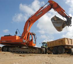 Bageri gusjeničari Doosan DX 255 N LC