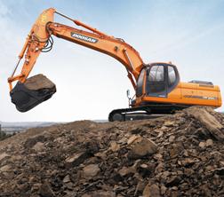 Bageri gusjeničari Doosan DX 255 N LC