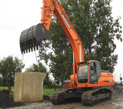 Bageri gusjeničari Doosan DX 255 N LC