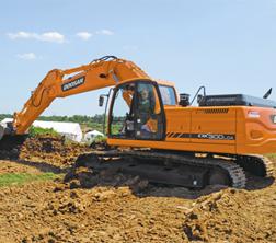 Električni rovokopač gusjeničar Doosan DX 300 N LC