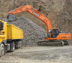 Električni rovokopač gusjeničar Doosan DX 300 N LC