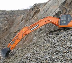 Električni rovokopač gusjeničar Doosan DX 300 N LC