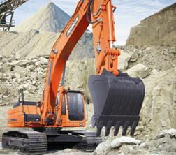 Bageri gusjeničari Doosan DX 340 N LC