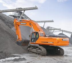 Bageri gusjeničari Doosan DX 480 LC