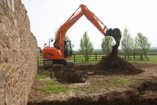 Bageri gusjeničari Doosan DX140LCR-3