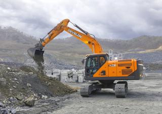 Bageri gusjeničari Develon DX230LC-9