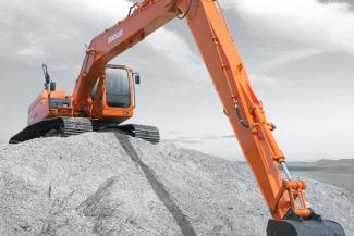 Bageri gusjeničari Doosan DX255LC SLR