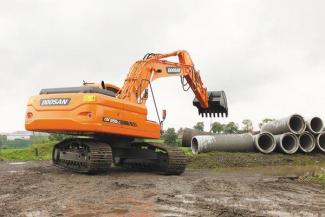Bageri gusjeničari Doosan DX255NLC-3