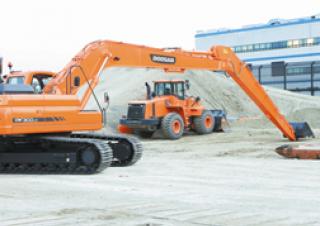 Električni rovokopač gusjeničar Doosan DX300LC SLR